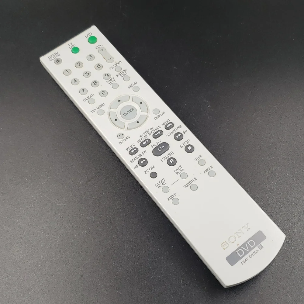 Sony RMT-D175A Remote Control for CD/DVD Player DVP-NS50P DVP-NC60P DVP-NC85H